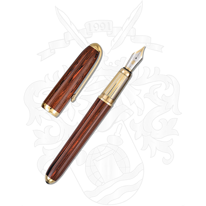 Cartier Dandy Red Ebonite Limited Edition Fountain Pen