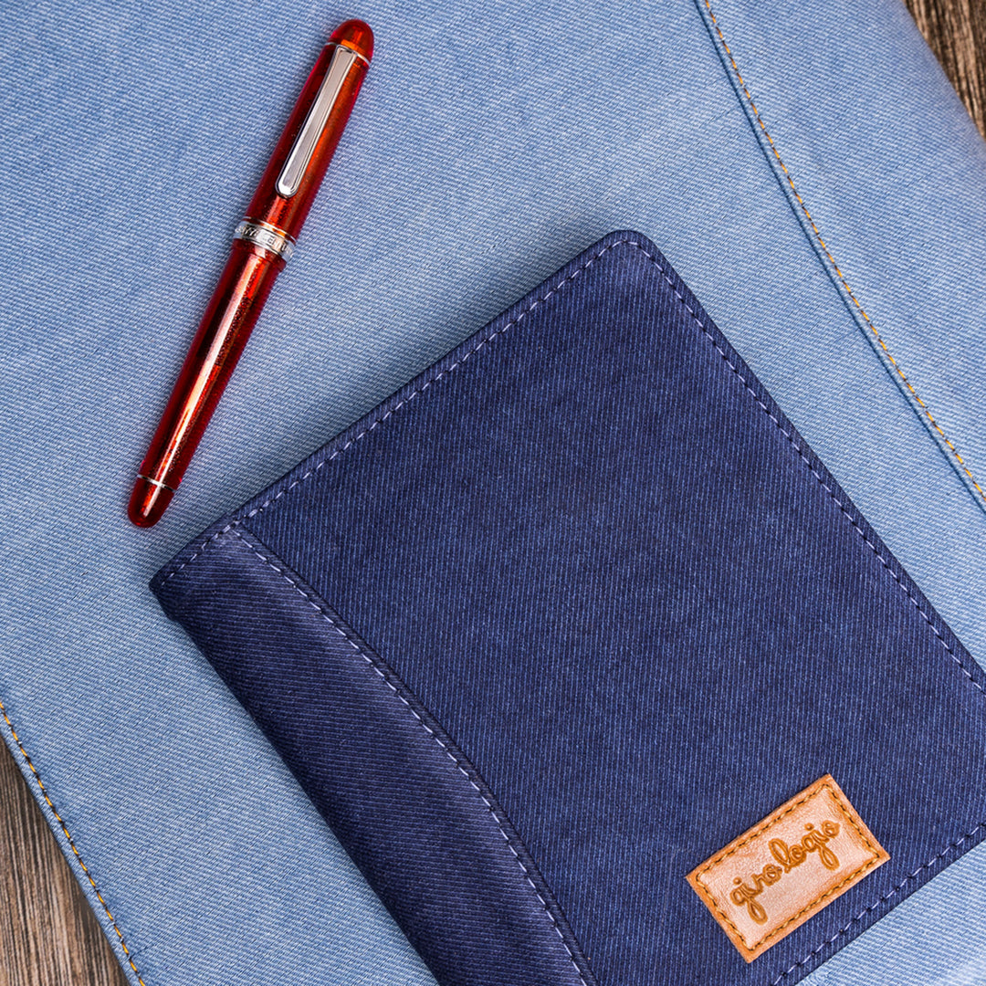 Girologio Denim Pen Zip Cases 12-24-48