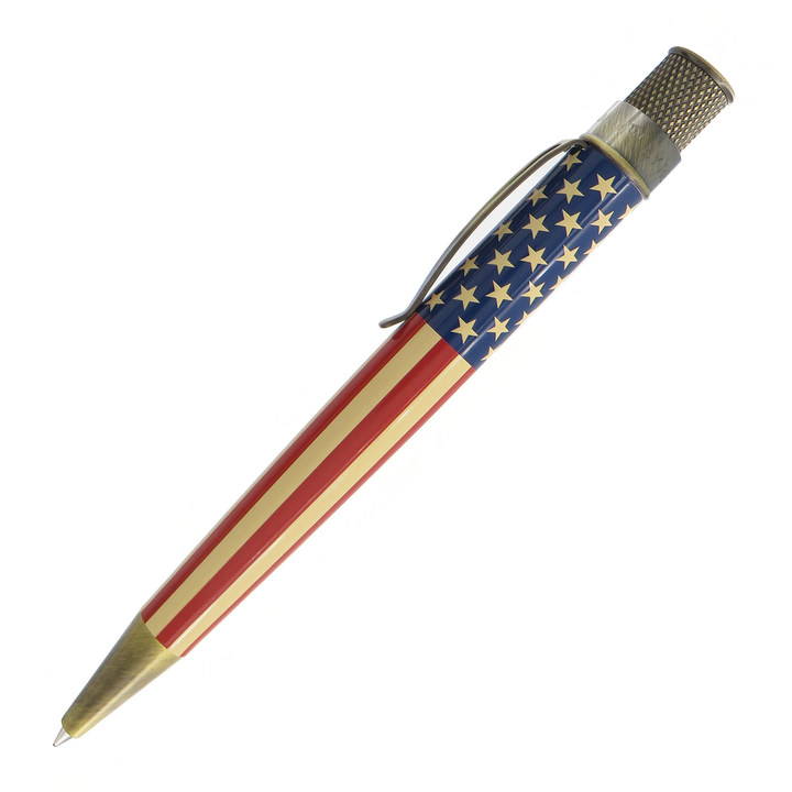 Retro 51 Tornado Vintage Metalsmith Tribute 250 Flag - Rollerball