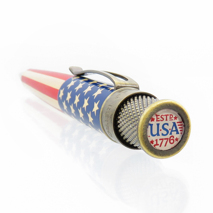 Retro 51 Tornado Vintage Metalsmith Tribute 250 Flag - Rollerball