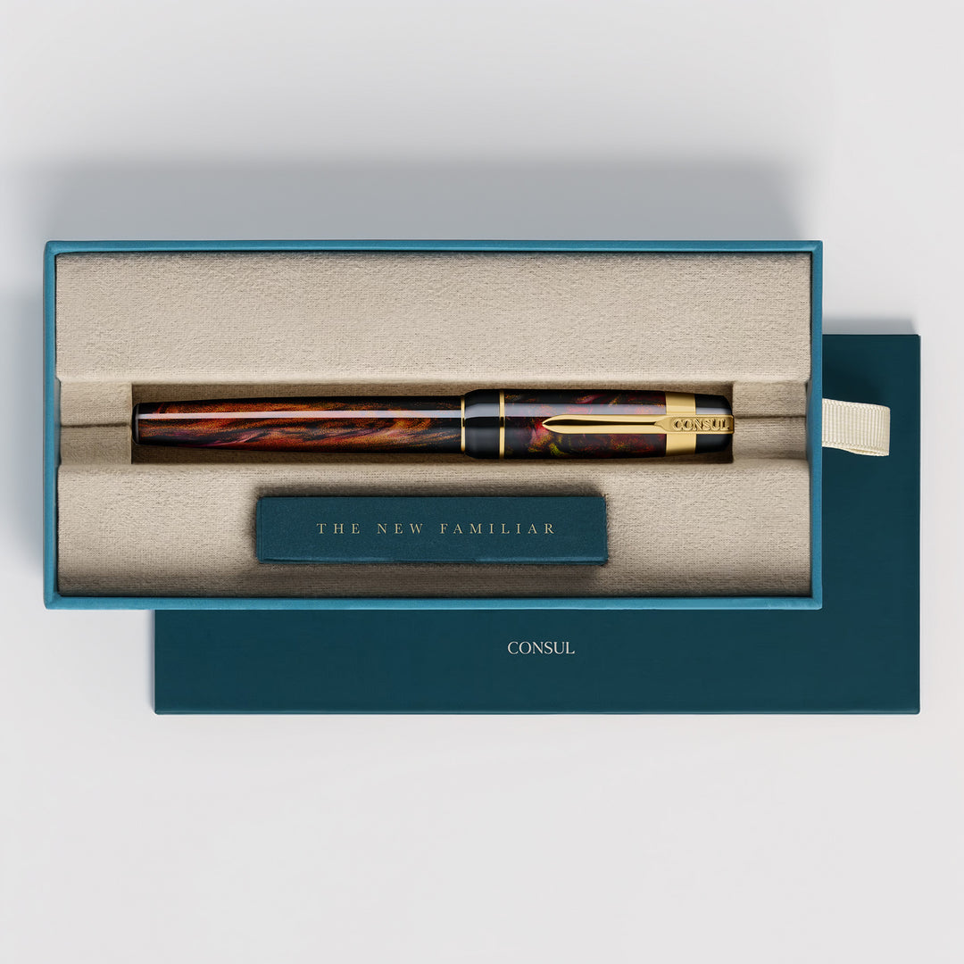 Consul Gaurdian Ember Fountain Pen