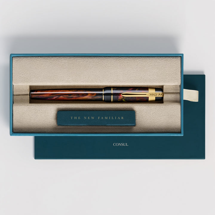 Consul Gaurdian Ember Fountain Pen