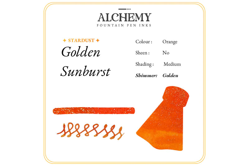 Endless Alchemy 45ml Ink Bottle - Golden Sunburst