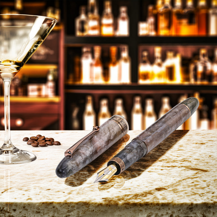 OMAS Ogiva Cocktail Series Espresso Martini Fountain Pen
