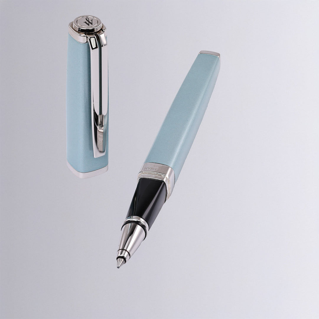 Waterman Exception Slim Celedon Blue Rollerball