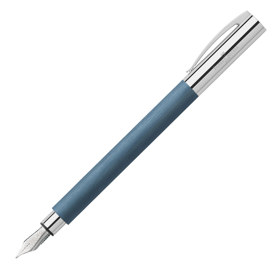 Faber Castell Ambition Precious Fountain Pen - Resin Blue