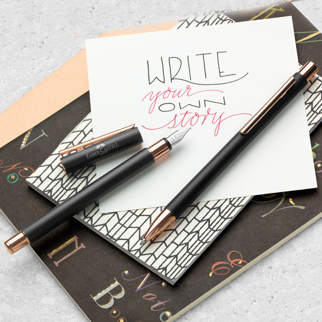 Faber-Castell Black Matte NEO Slim - Fountain Pen