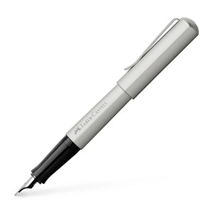Faber-Castell Design Hexo Silver Matt Fountain Pen