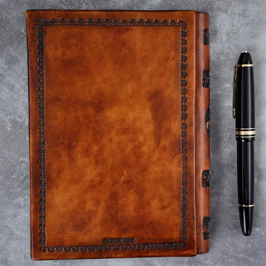 Leonardo Italian Refillable Leather Journal