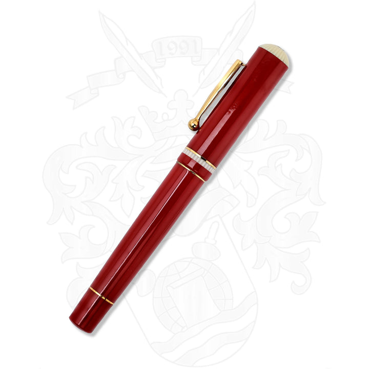 Delta Via Veneto Red Rollerball Pen