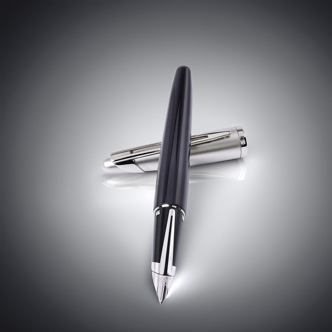 Waterman Edson Black Diamond Fountain Pen