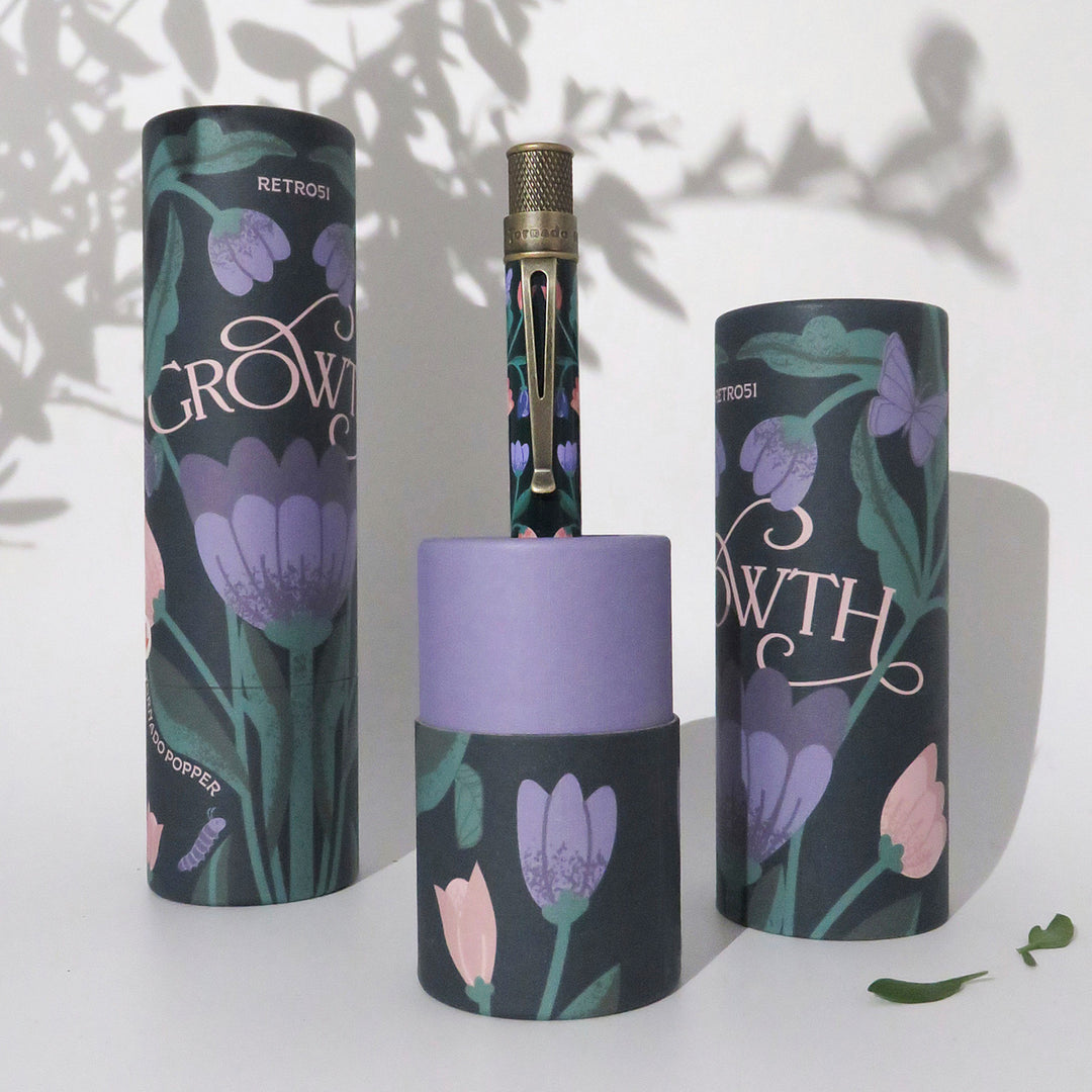 Retro 51 Tornado Popper Growth Rollerball Pen
