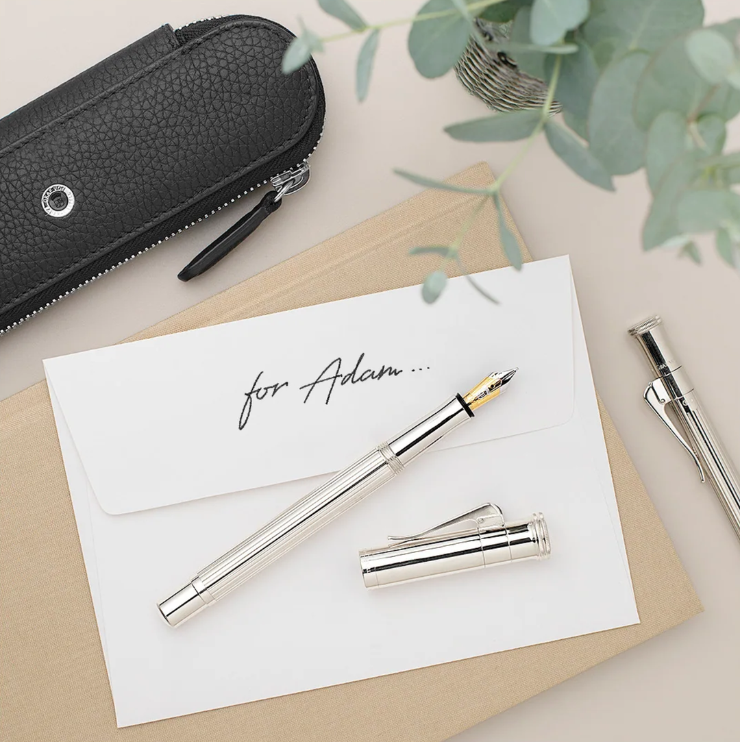 Graf von Faber-Castell Classic Sterling Silver - Fountain Pen