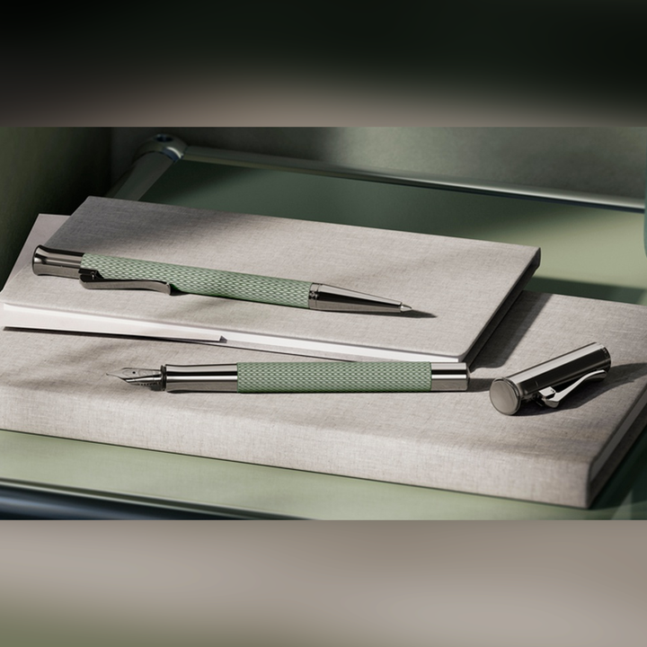 Graf von Faber-Castell Guilloche Sage Green Ballpoint