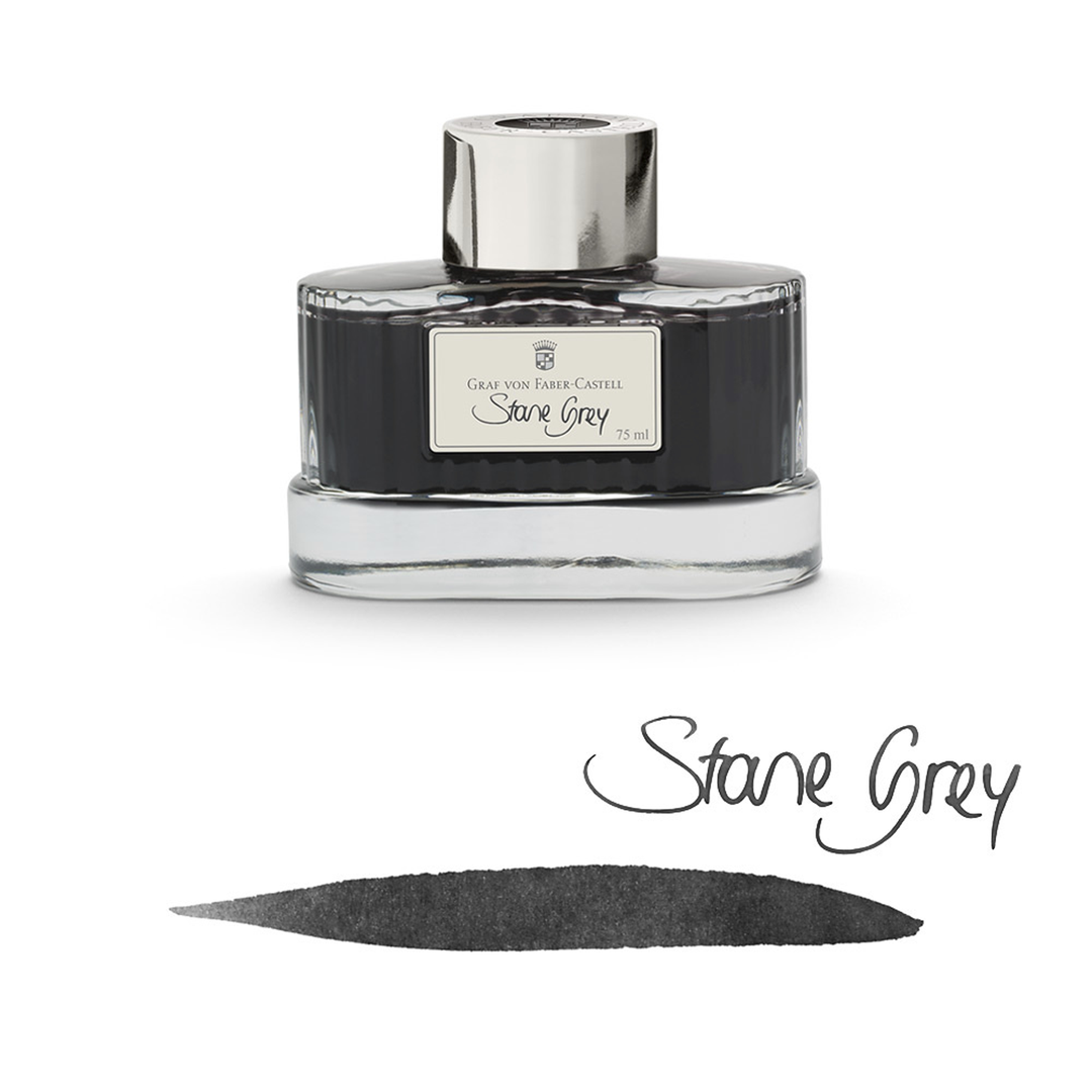 Graf von Faber-Castell 75ml Ink Bottle - Stone Grey