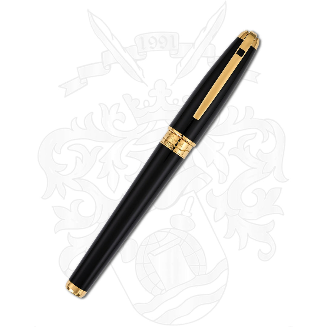 S.T. Dupont Olympio XL Black Chinese Lacquer