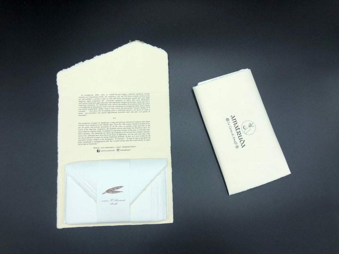 Amalfi Paper LR Sheets &amp; Envelopes Set  | AMATRUDA ITALY