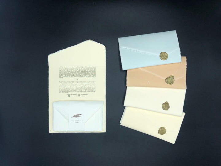 Amalfi Paper LR Sheets &amp; Envelopes Set  | AMATRUDA ITALY