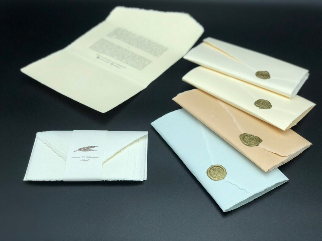 Amalfi Paper LR Sheets &amp; Envelopes Set  | AMATRUDA ITALY