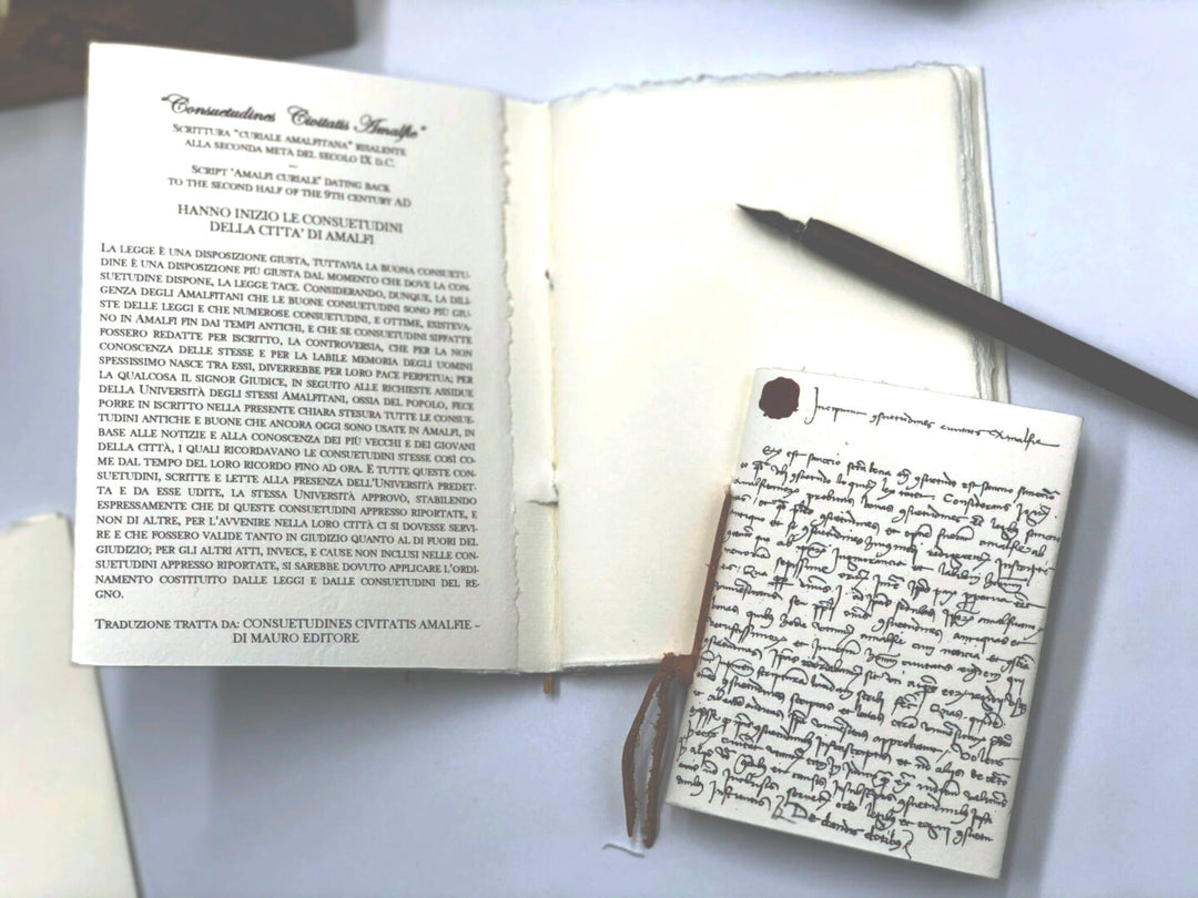 Amalfi Paper Notebook-Curiales | Amatruda Italy