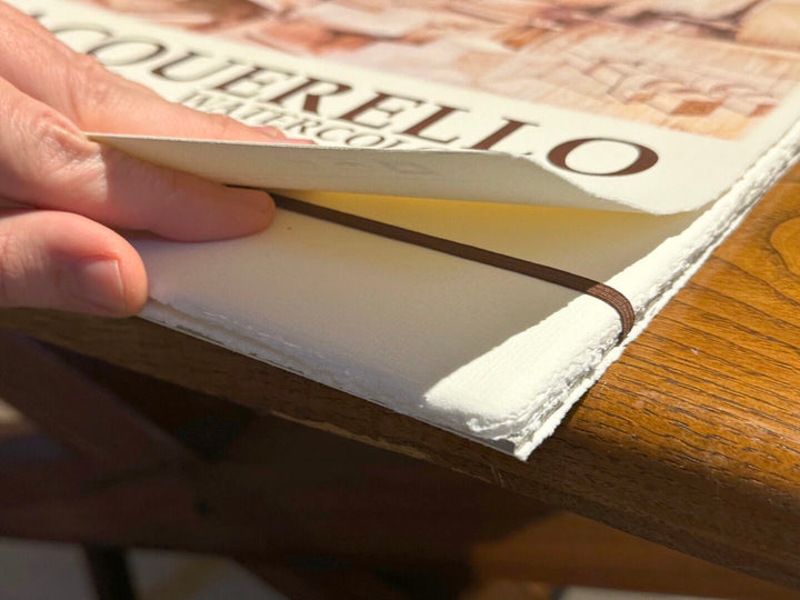 Amalfi Paper Watercolour Album with Untouched Edges | Amatruda Italy