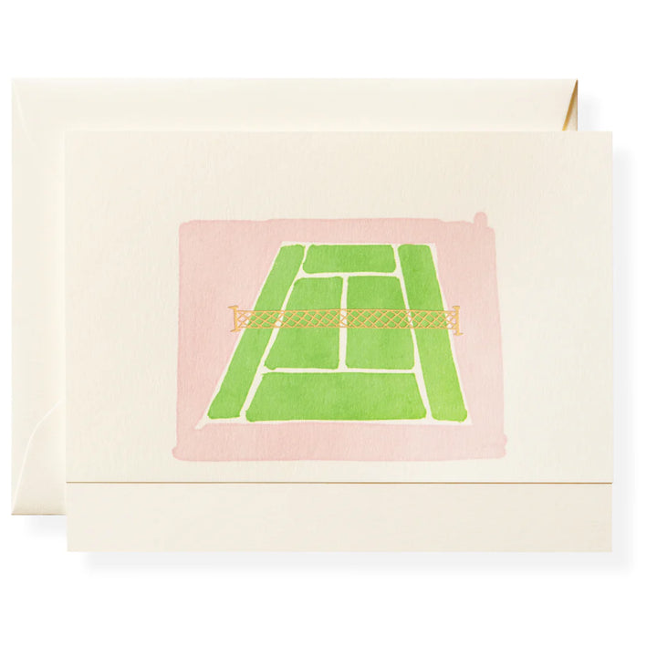 Karen Adams - Tennis Club Notecard Box 5.5" x 4.25" (8ct. Folded Cards &amp; Envelopes)