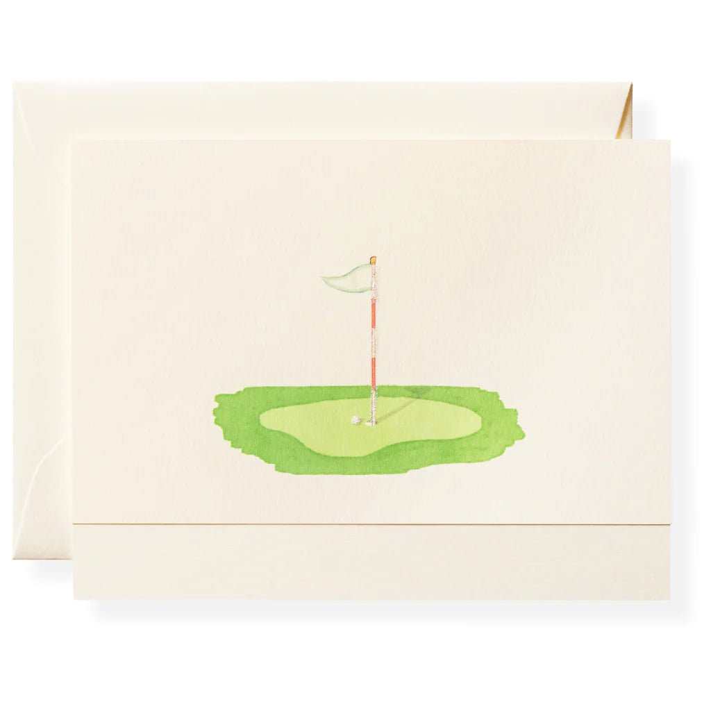 Karen Adams - Golf Club Notecard Box 5.5" x 4.25" (8ct. Folded Cards &amp; Envelopes)