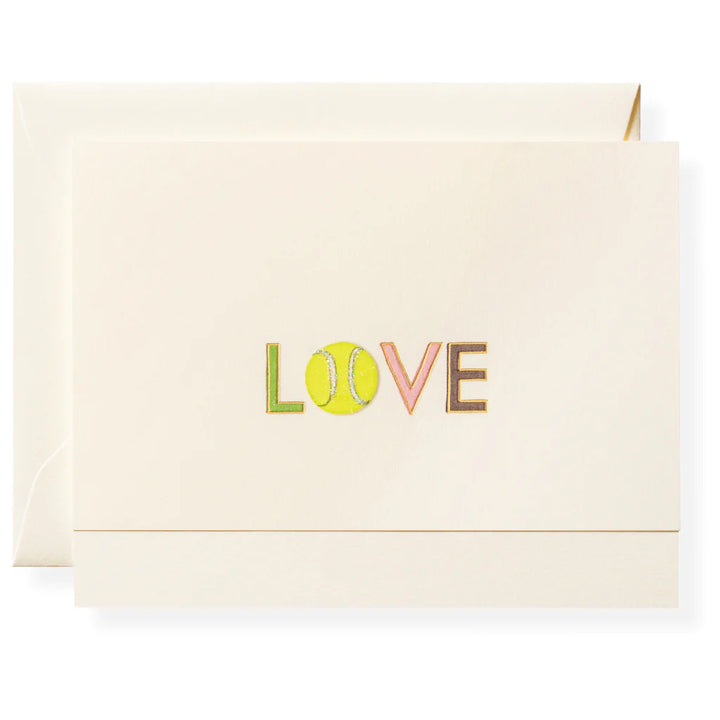 Karen Adams - Tennis Club Notecard Box 5.5" x 4.25" (8ct. Folded Cards &amp; Envelopes)