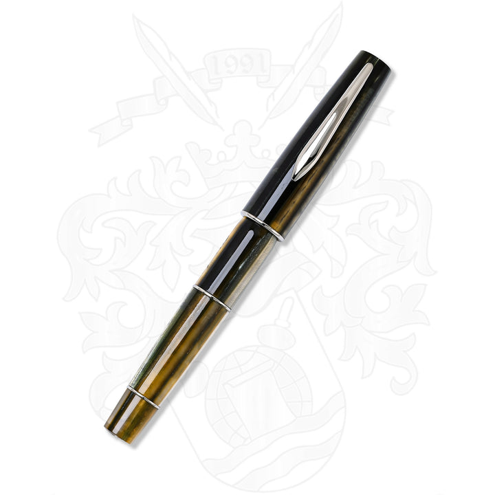 Stipula Duetto Seaweed Green Rollerball