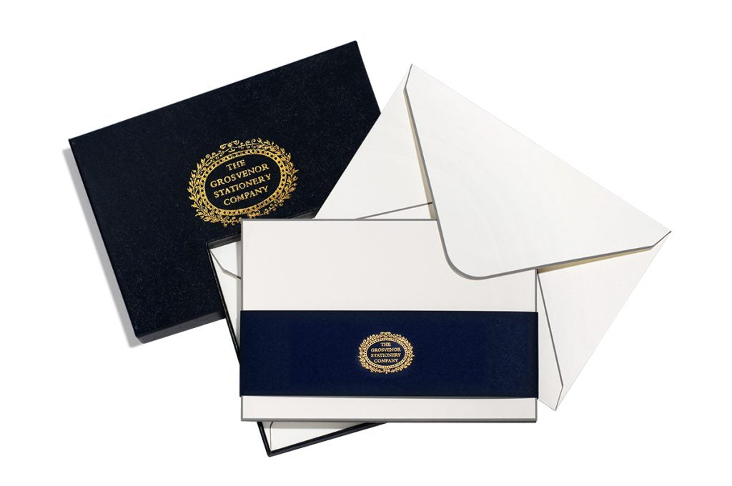 Grosvenor Cards &amp; Envelopes - Funky Colours - Grey (10ct.)