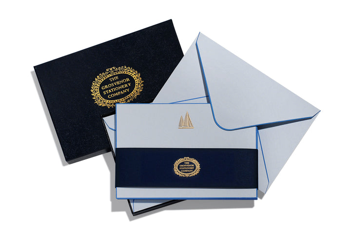 Grosvenor Cards &amp; Envelopes - Yacht (10ct.)