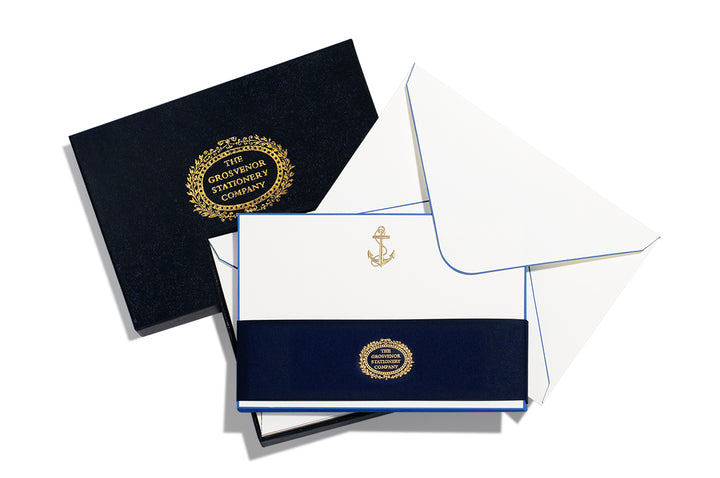 Grosvenor Cards &amp; Envelopes - Anchor (10ct.)
