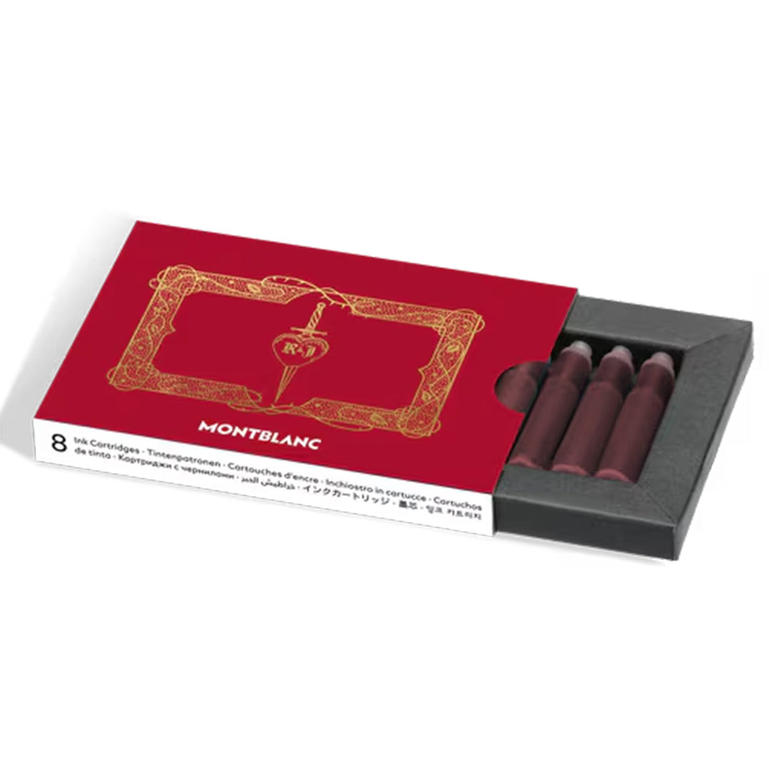 Montblanc Meisterstück Romeo &amp; Juliet Ink Cartridges - Verona Red