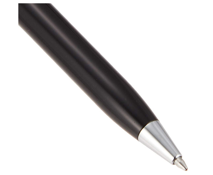 Aurora Ipsilon Piano Black  &amp; Sterling Silver - Ballpoint