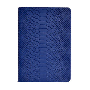 Embossed Python Leather Travel Journal - 5" x 8"