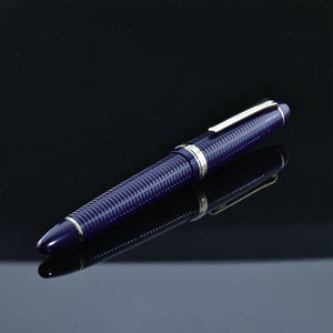 Sailor Naginata 1911 Ribbed Midnight Blue W/Silver