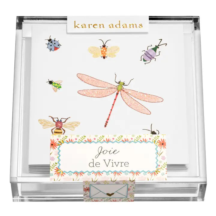 Karen Adams Joie De Vivre Gift Enclosures Cards &amp; Envelopes (6ct.)