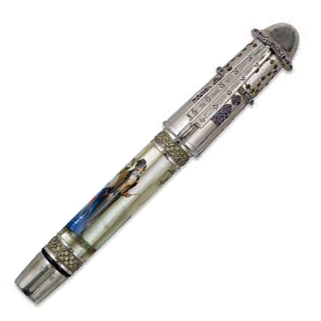 Krone Limited Edition Moulin Rouge Toulouse-Lautrec Sterling Silver Fountain Pen