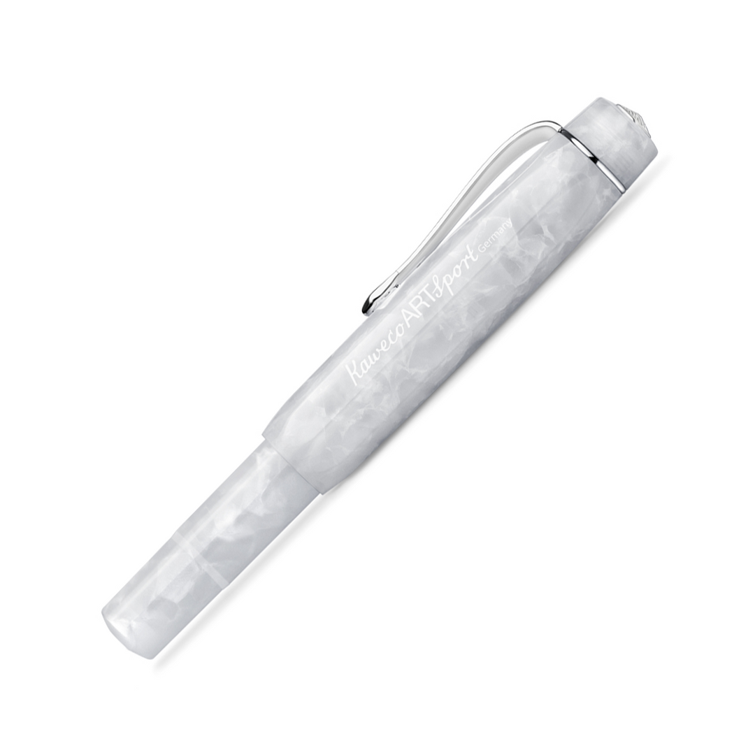 Kaweco Art Sport Fountain Pen in Mineral White