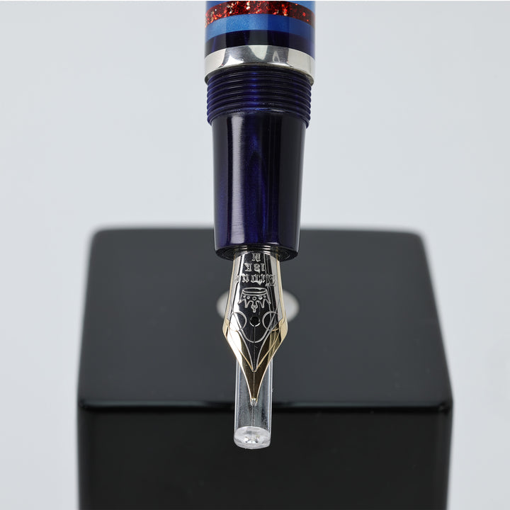Krone Resonance - Capri Blue Fountain Pen 18k
