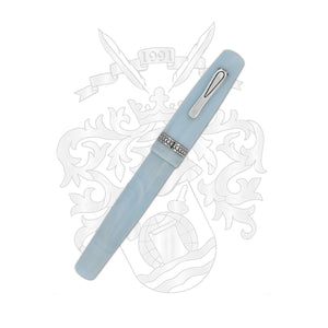 Krone Transition Fountain Pen in Sky Blue Resin