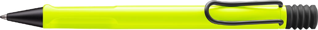 Lamy Safari Neon Yellow Ballpoint Pen - Special Edition
