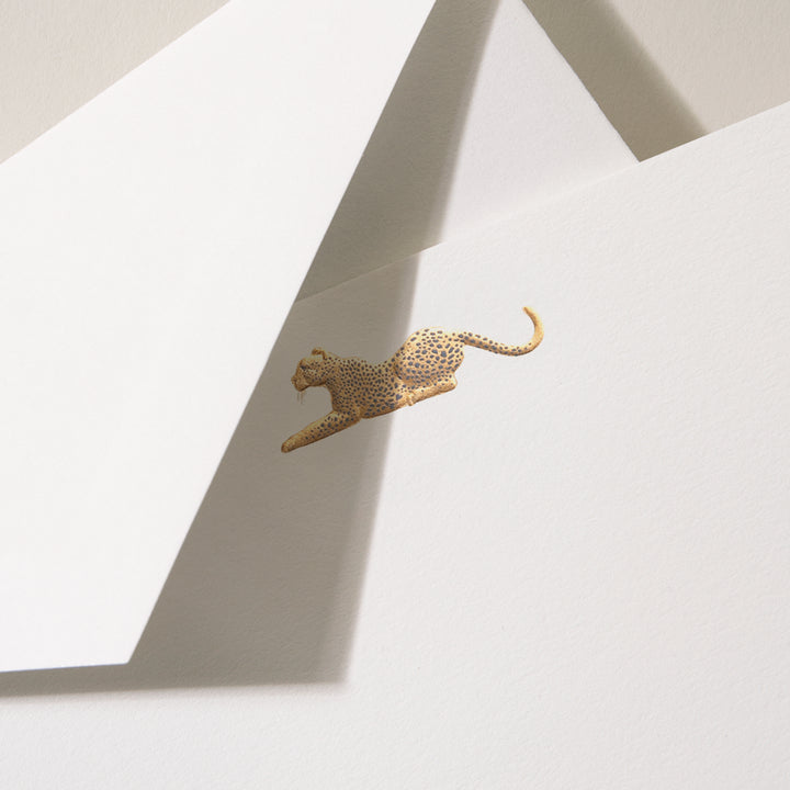 Crane LEOPARD Note Cards &amp; Envelopes