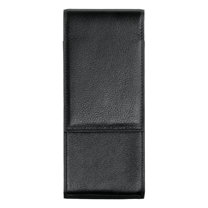 LAMY Grained Black Leather 3 Pen Case