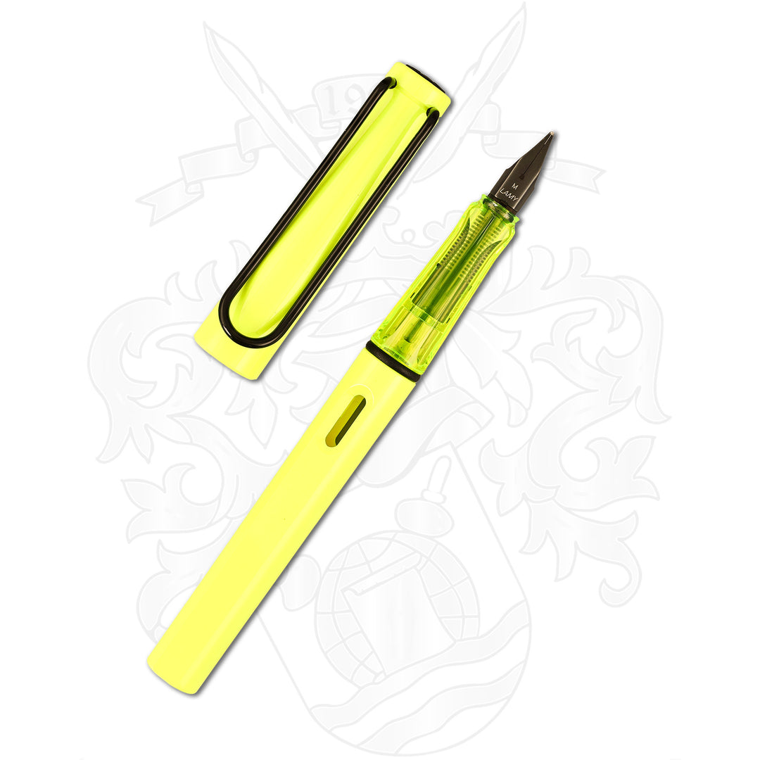 Lamy Safari Neon Yellow Fountain Pen - Special Edition