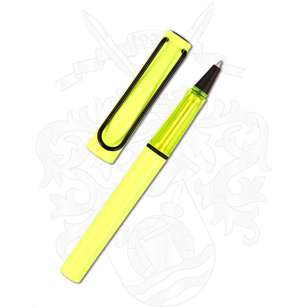 Lamy Safari Neon Yellow Rollerball Pen - Special Edition