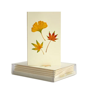 Paula Skene Leaf Medley Mini Note Card & Envelopes