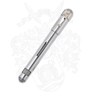 LOCLEN Electa Fountain Pen - Brushed Chrome