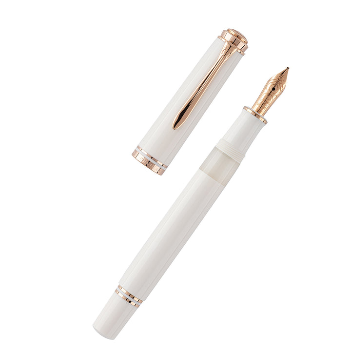 Pelikan Souverän M600 White &amp; Rose Gold Special Edition