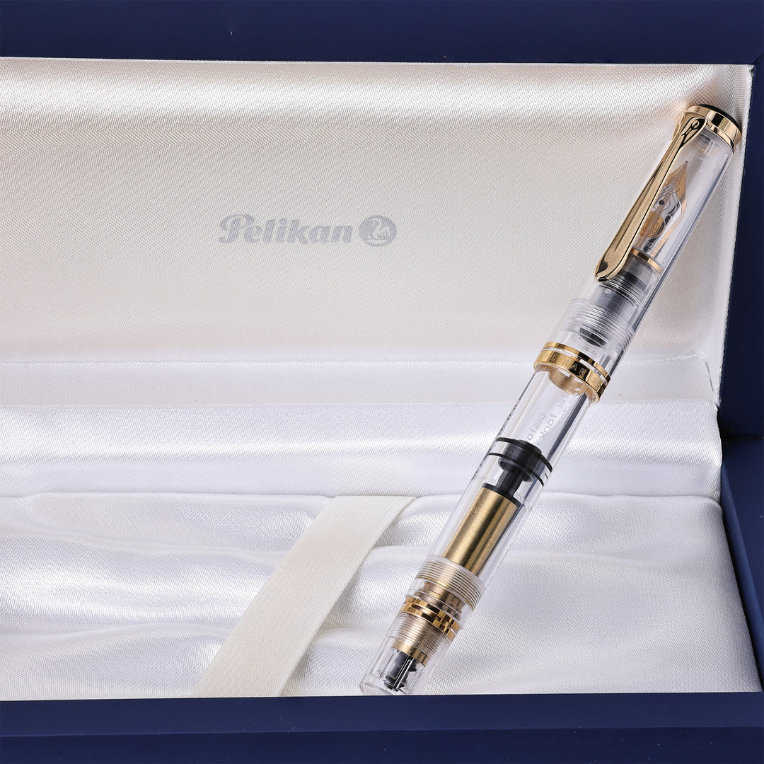 Pelikan M800 Demontrator With English Engraving